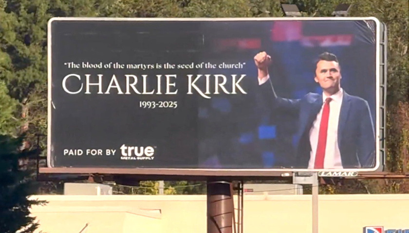 Small Business Owner Purchases Billboards Across East Tennessee Honoring Charlie Kirk