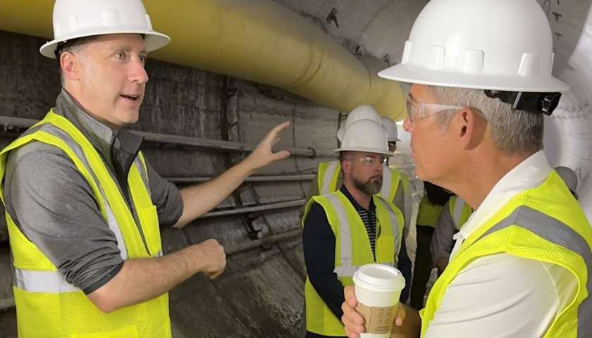 U.S. Department of Transportation Secretary Sean Duffy Tours Music City Loop Construction Site in Nashville