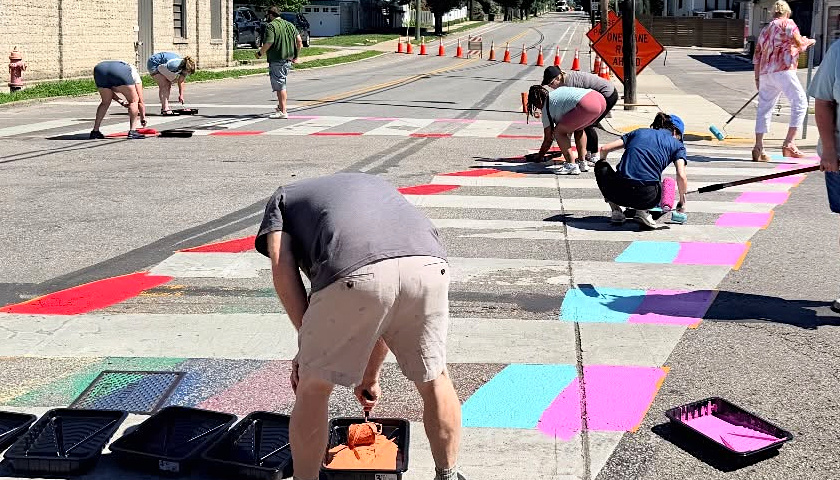 Rainbow Crosswalk in East Nashville Repainted Ahead of Pride Fest