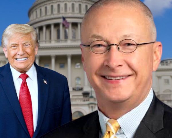 Brent Taylor and Donald Trump